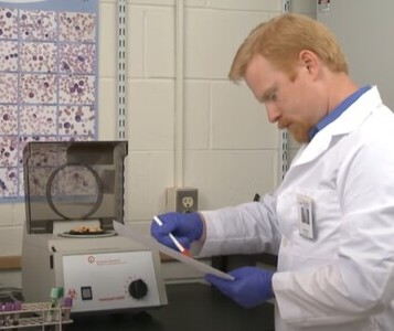 Клиника лечения наркозависимости в Артемовском Врач в кабинете клиники